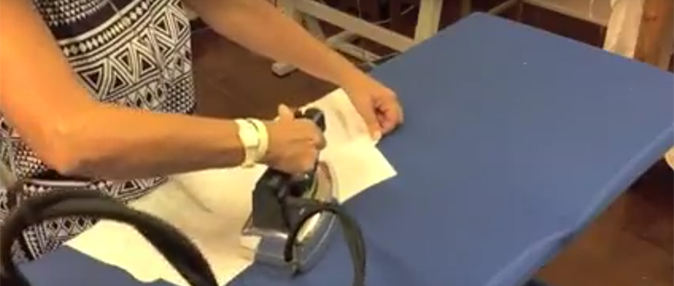 how to iron a shirt